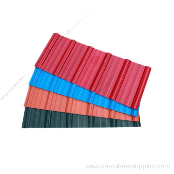 ASA Trapezoidal UPVC Roof Sheet Insulated Weather Resistance